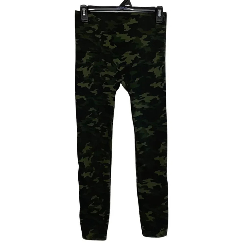 Bagatelle Leggings Camouflage Womens Medium Green Camo Seamless High Rise